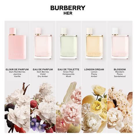 burberry her perfume women.